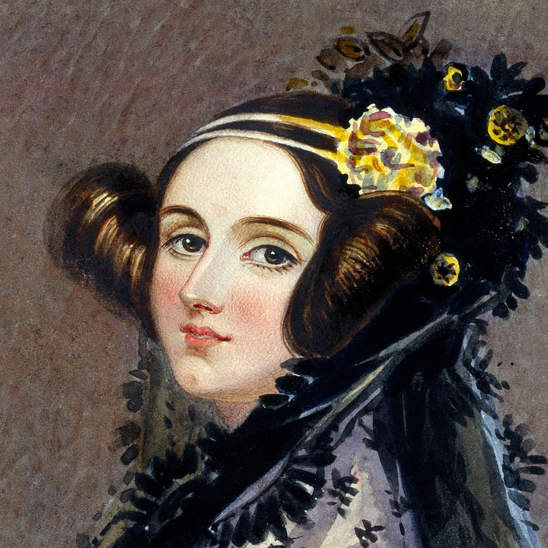 Ada Lovelace Chalon portrait