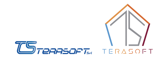 Il vecchio e il nuovo logo della Terasoft
