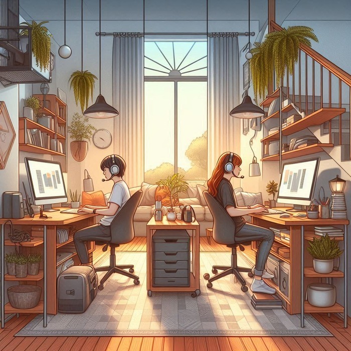 smartworking lavoro casa